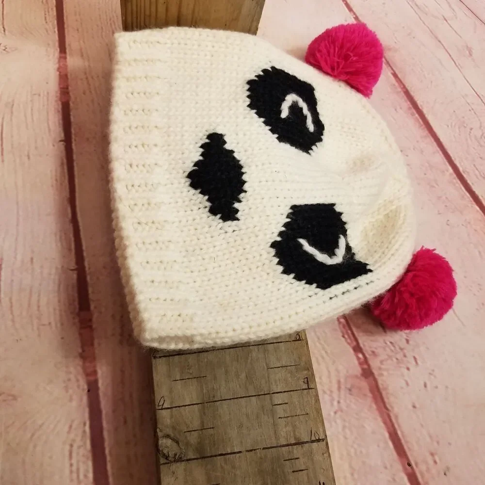 H&M Panda hat 7-14